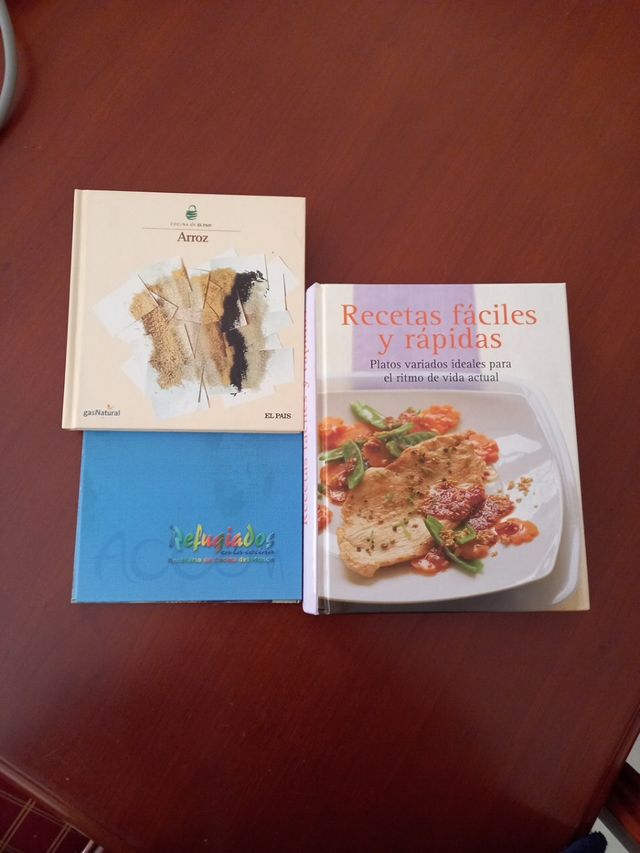 3 Recetarios de cocina
