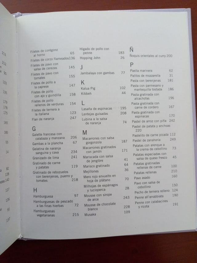 3 Recetarios de cocina