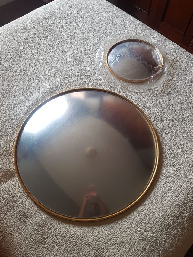 Set di 2 specchi convessi (47 e 32 cm)