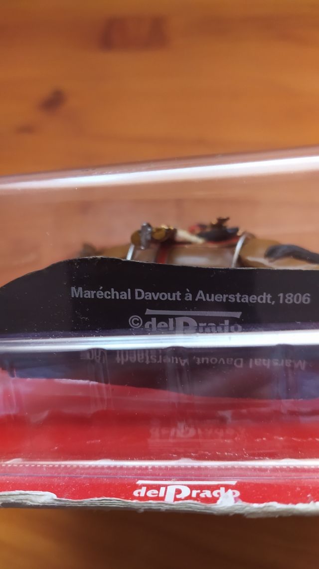 Figura militar metalica mariscal Davout