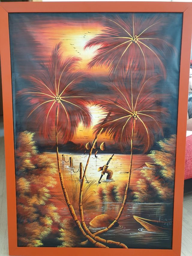 cuadro dibujado a mano