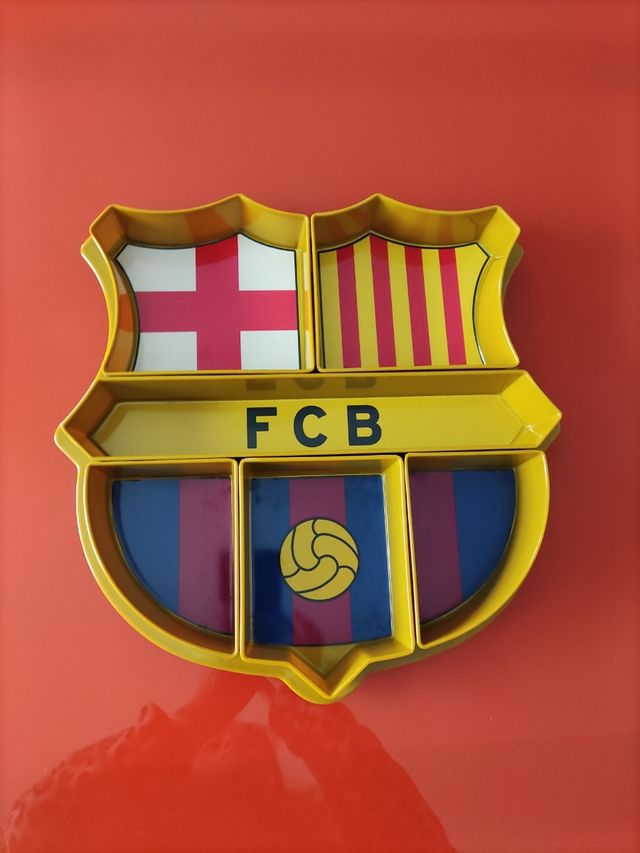 Bandeja escudo  F.C.B