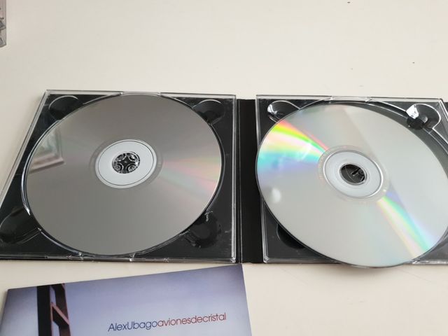CD y DVD Alex Ubago Aviones de Cristal