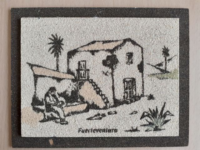 Cuadro arena Fuerteventura