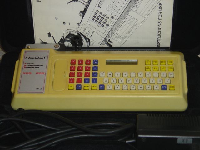 Rotuladora electrónica Neolt