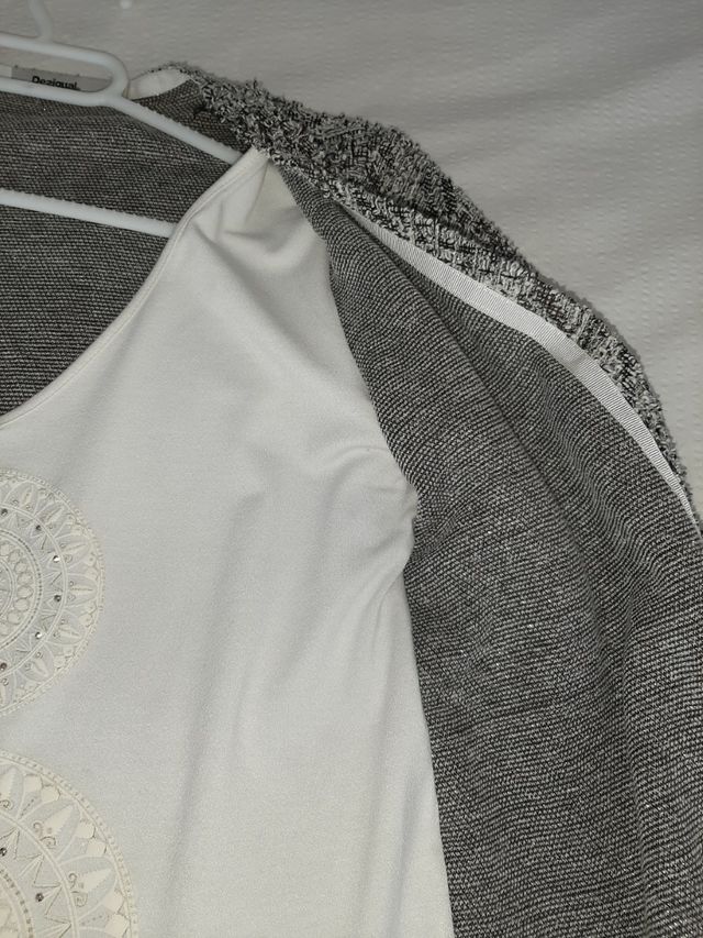 Camiseta efecto 2 en 1 Desigual Talla S