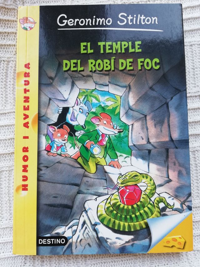 EL TEMPLE DEL ROBÍ DE FOC - GERONIMO STILTON