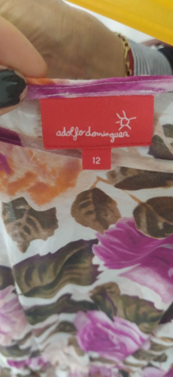 Vestido de flores niña