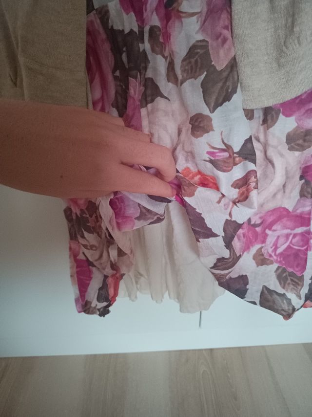 Vestido de flores niña