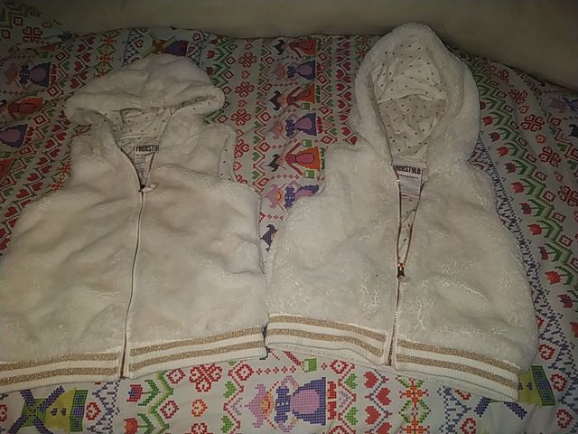 chalecos niñas iguales