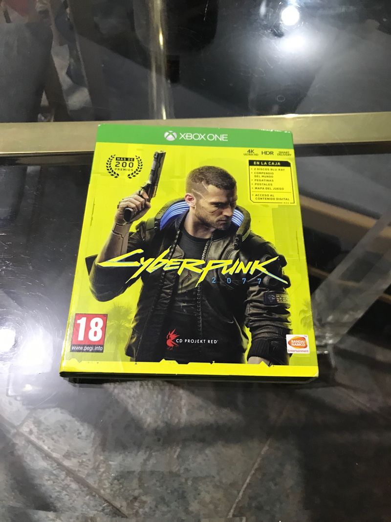 Imagen de Cyberpunk 2077 caja vacia