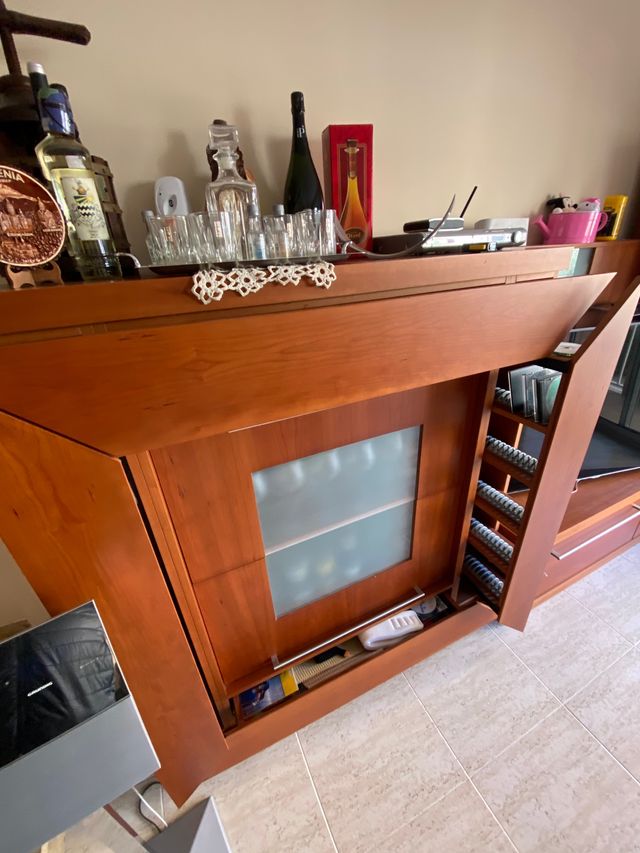Mueble chapa natural cerezo