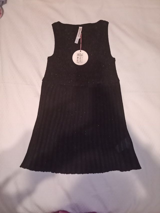 Camiseta larga, sin mangas. Springfield Talla M