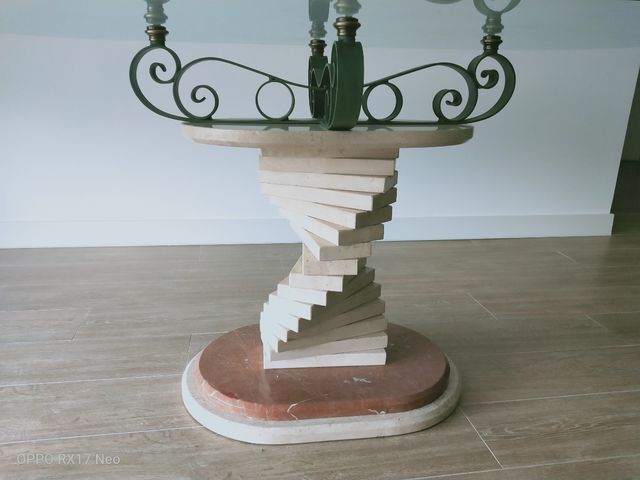 mesa de comedor de mármol 170*90