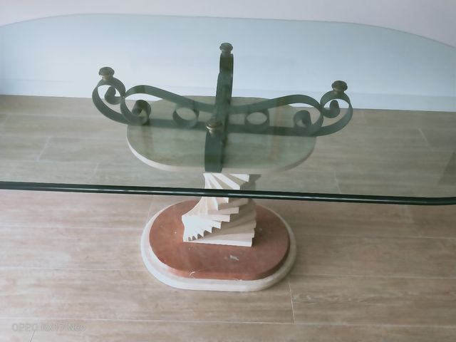 mesa de comedor de mármol 170*90