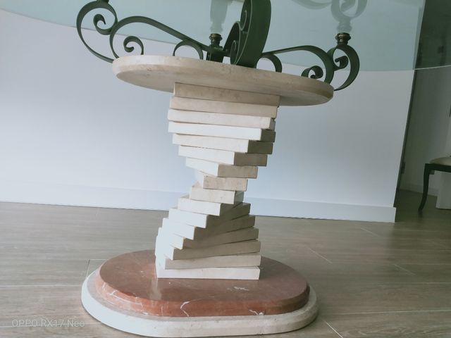 mesa de comedor de mármol 170*90