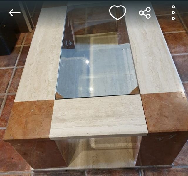 mesa de comedor de mármol 170*90