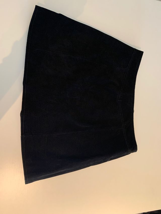 Falda ante de flores Zara