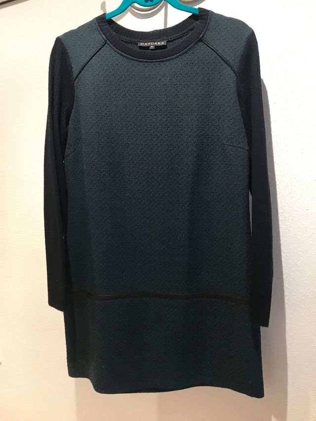 Vestido invierno azul marino