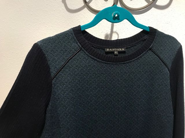 Vestido invierno azul marino