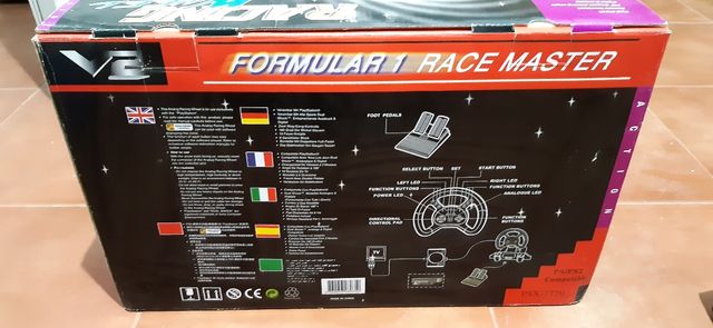 Volante y pedales PS1 PS2