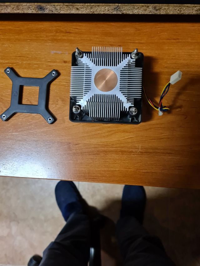 Disipador con ventilador CPU Société 775