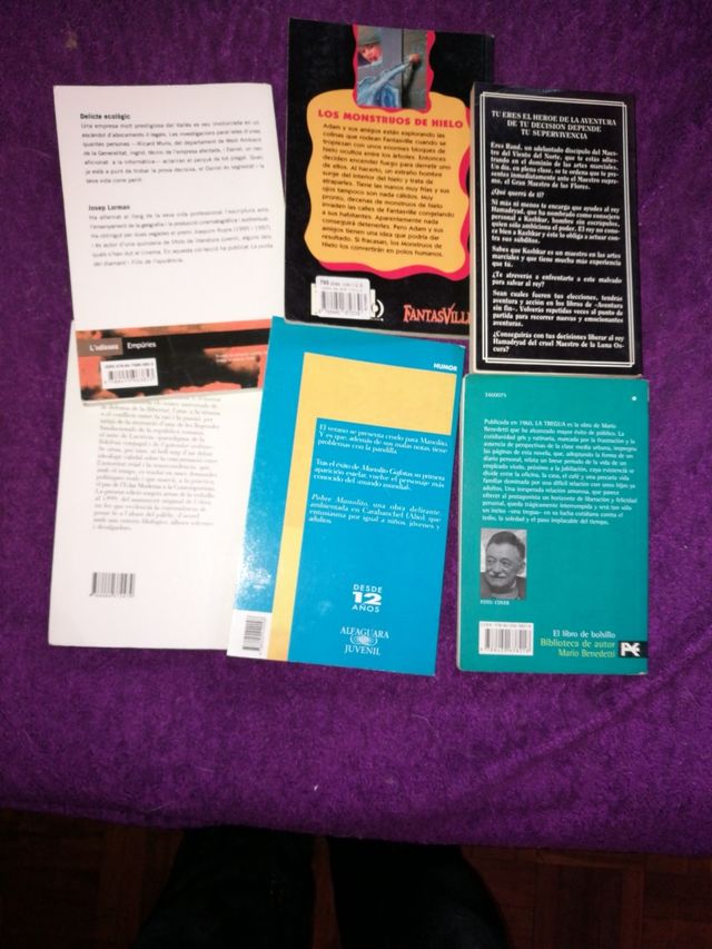 Libros lectura juvenil