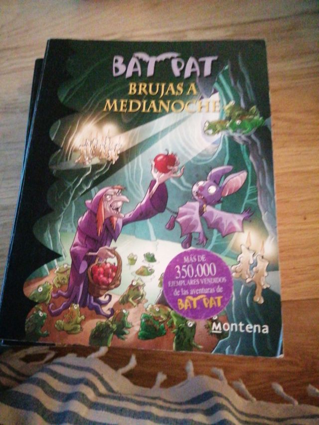 libros de Bat Pat, y del Club Trío Beta