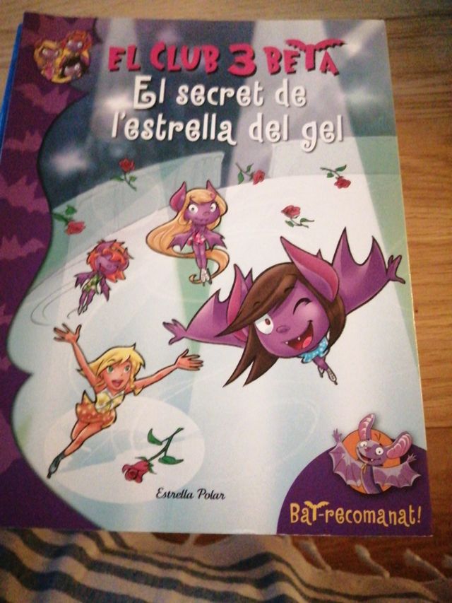 libros de Bat Pat, y del Club Trío Beta