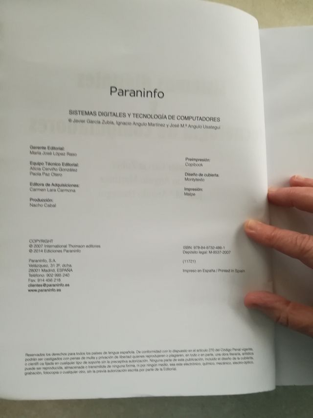 Sistemas Digitales y Tecnología de Computadores