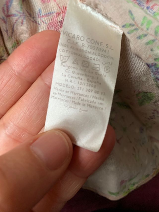 Camisa plumeti flores Nanos