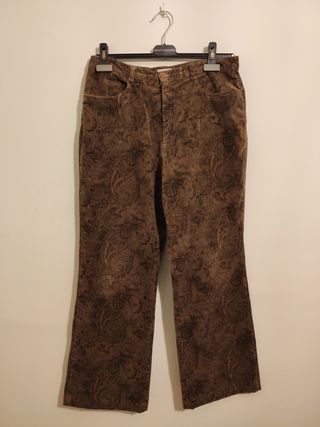 Pantalones anchos campana mujer Lloyd\\'s vintage de segunda mano por 5 EUR  en León en WALLAPOP