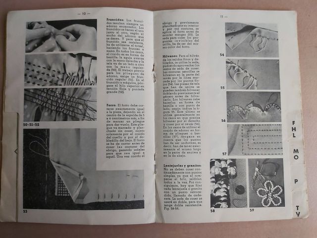 El arte de coser. Manual de la costura, años 60