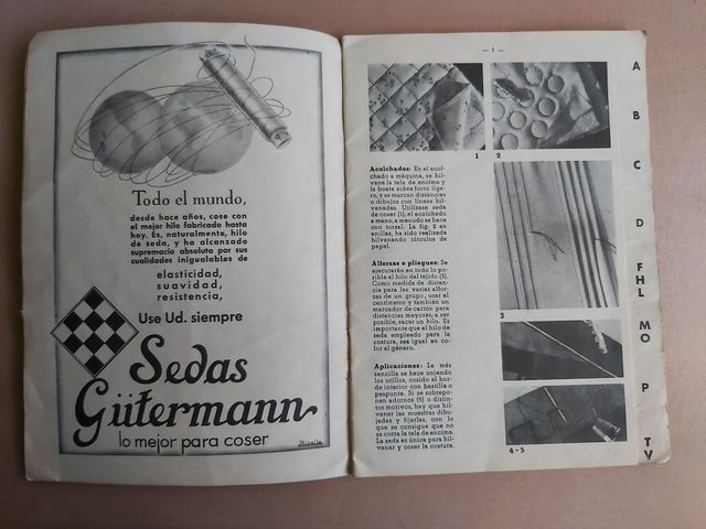 El arte de coser. Manual de la costura, años 60