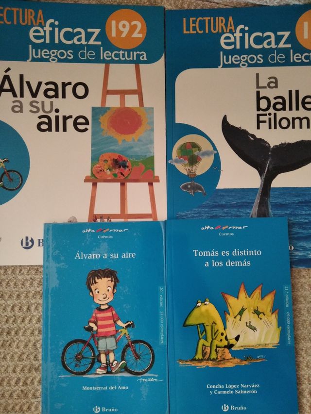 libros de lectura para lengua y cuadernillos