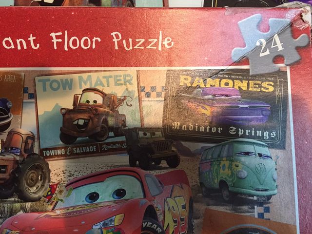 Puzzle Rayo McQueen Cars