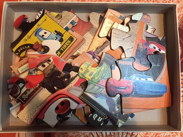 Puzzle Rayo McQueen Cars