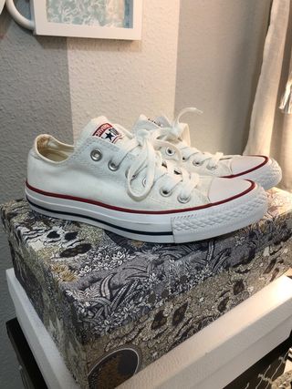 converse blancas wallapop