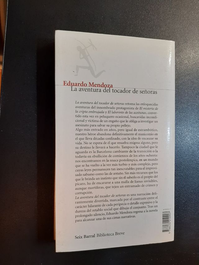 Eduardo Mendoza La aventura del tocador de señoras
