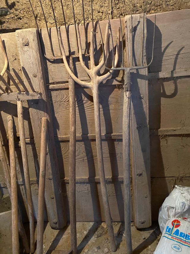 Aperos antiguos de labranza