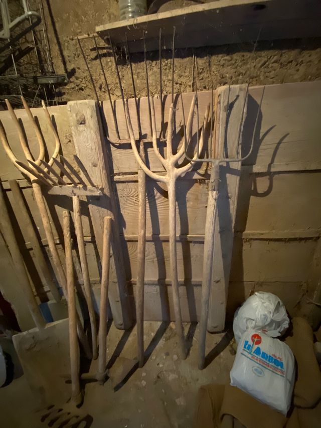 Aperos antiguos de labranza