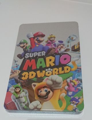 super mario 3d world steelbook super mario 3d world steelbook