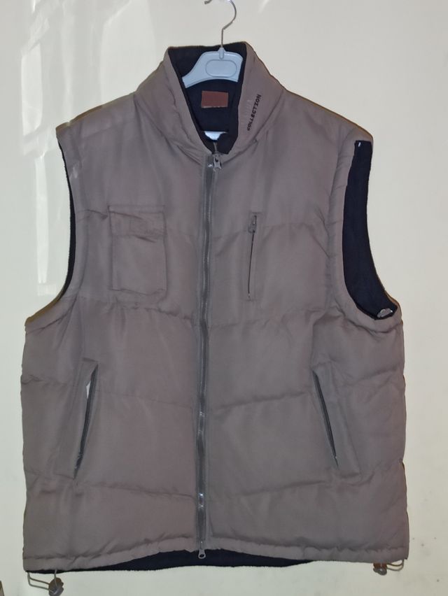 Chaleco marrón claro