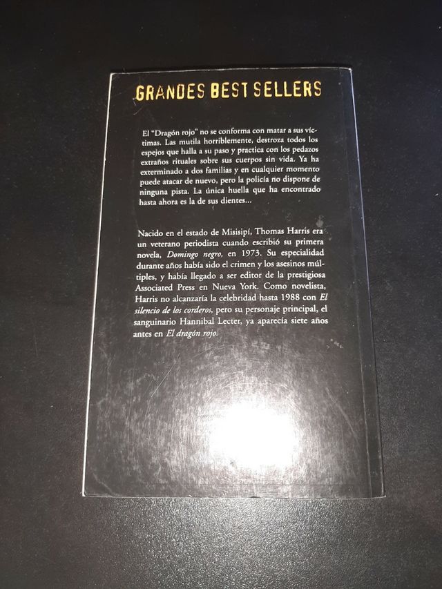 El dragón rojo de Thomas Harris