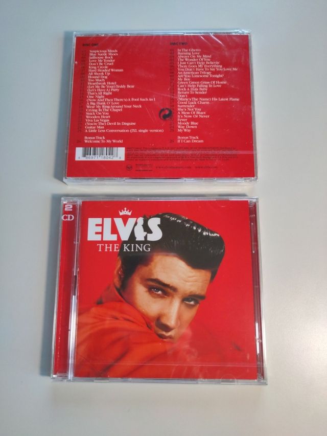 ELVIS PRESLEY. CDs.