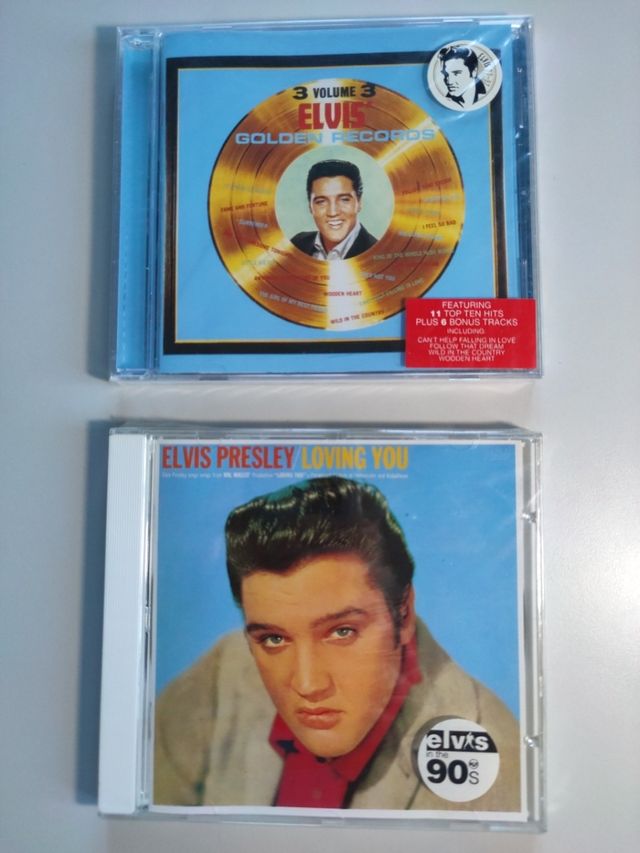 ELVIS PRESLEY. CDs.