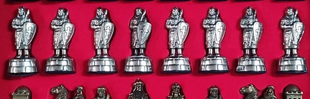 Juego de piezas de ajedrez de coleccionismo