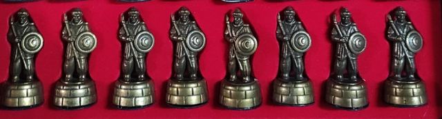 Juego de piezas de ajedrez de coleccionismo
