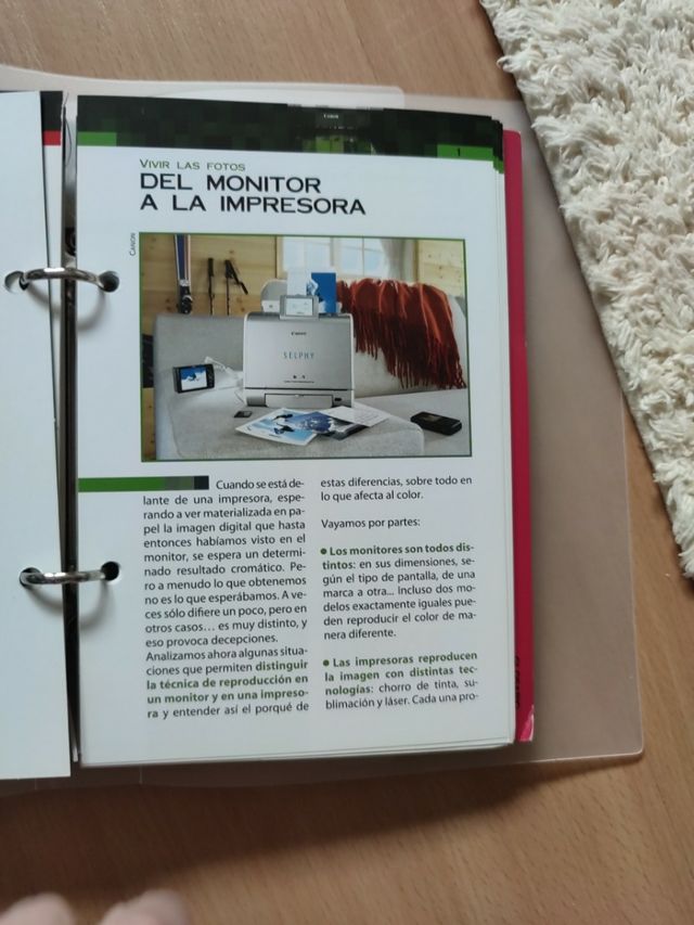 curso fotografía digital, carpeta con 21 DVD