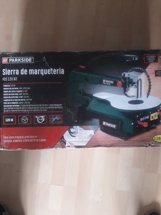 Sierra de marquetería Parkside PDS 120 B2 de segunda mano por 130 EUR en  Madrid en WALLAPOP